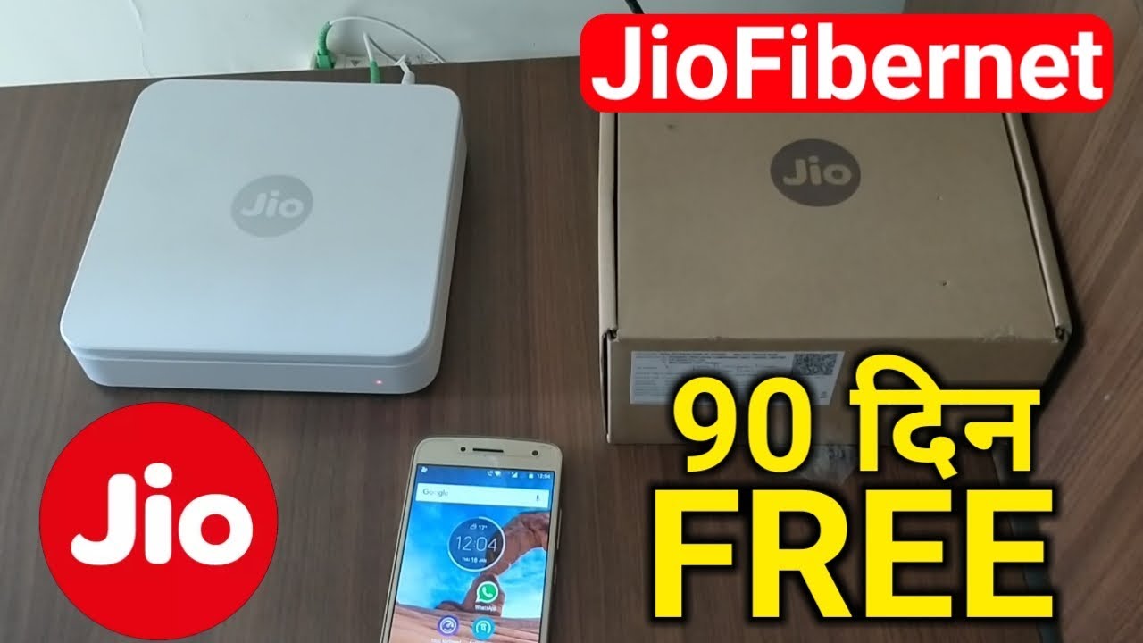 Jio GigaFiber Unboxing & Review,Installation of Jio GigaFiber with Jio Preview Offer