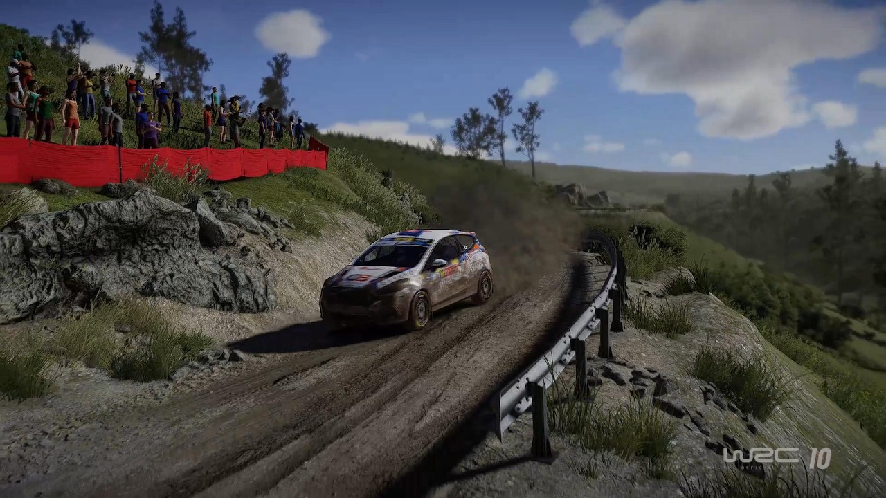 本日の WRC 10　実はぼく グラベルも走れるんです