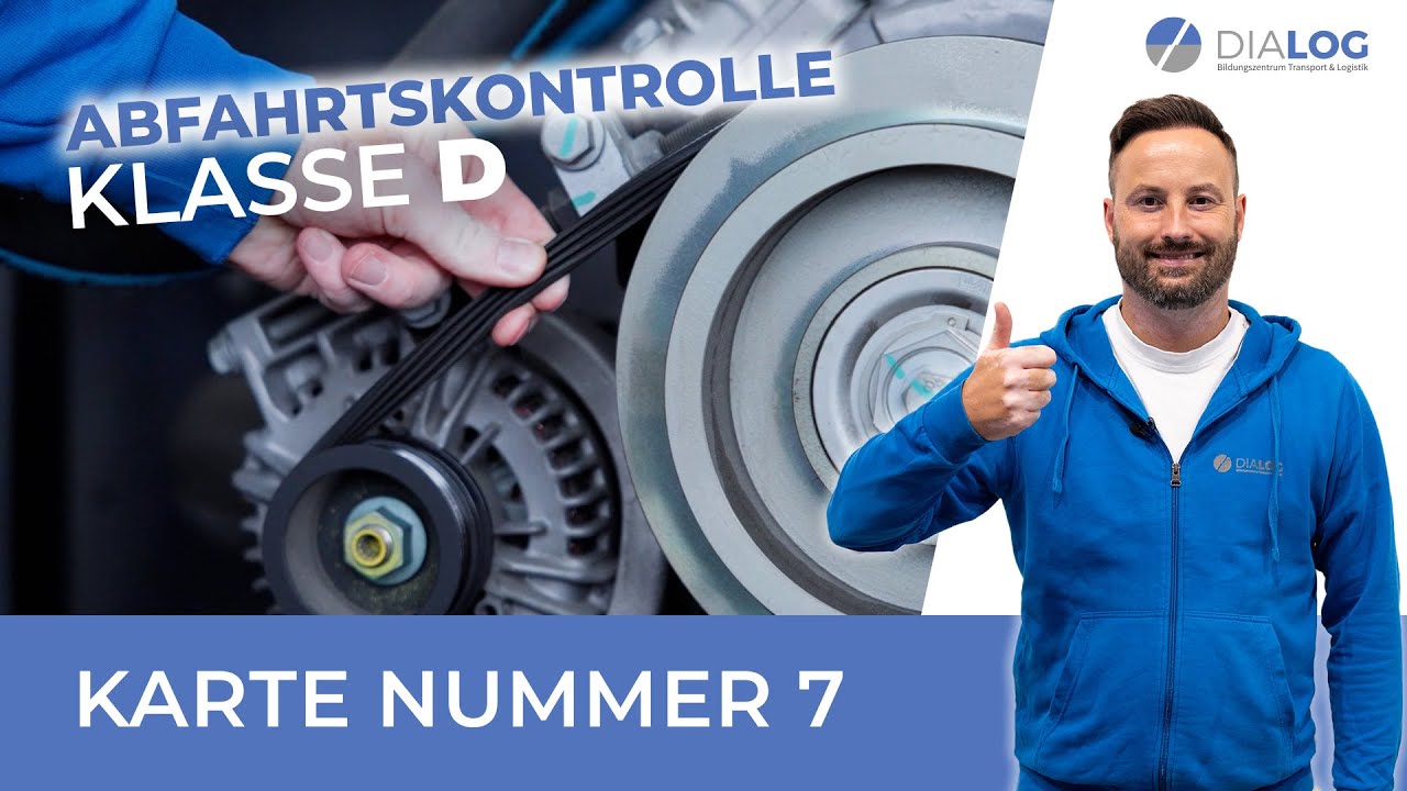 Abfahrtskontrolle Karte 7 erklärt (BUS/Klasse D) | DIALOG BZ