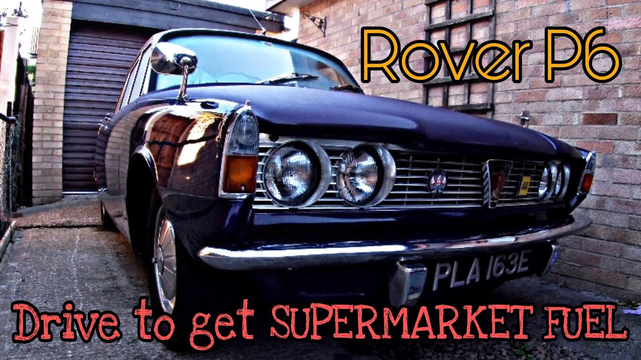 Rover P6 - Mr Jenkins Off The Drive and Into Tesco - Part 1