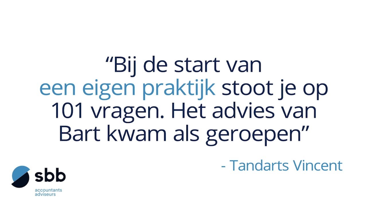 [VIDEO] Je eigen praktijk starten in een vrij beroep? Tandarts Vincent pakte het z&oacute; aan