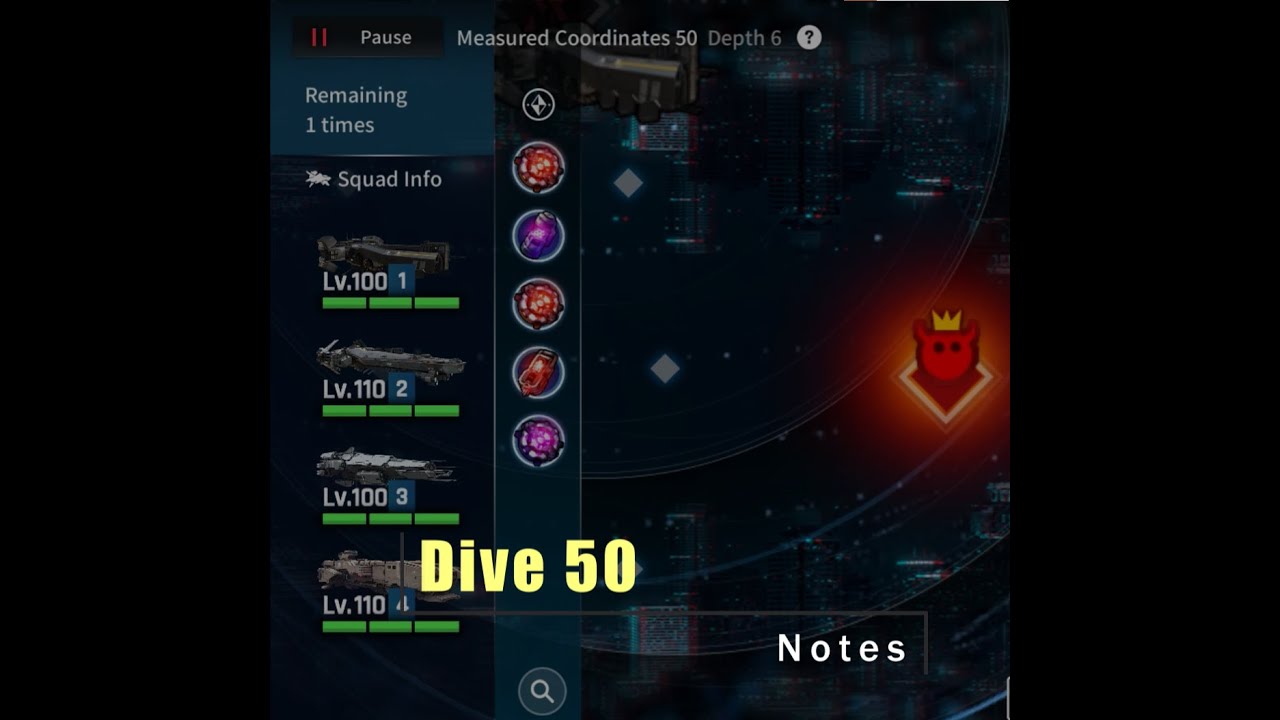 [Counterside] F2P G.A.P Dive 50