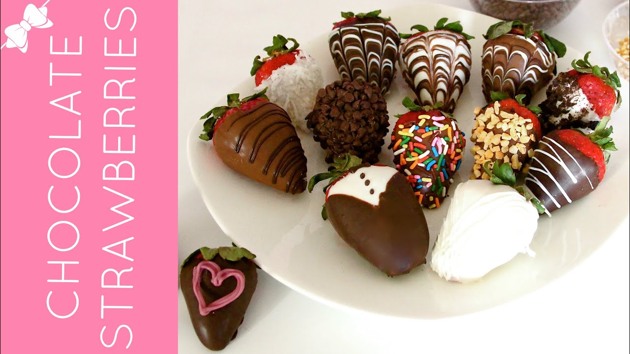 How To Make Beautiful, Gourmet Chocolate Covered Strawberries // Lindsay Ann Bakes