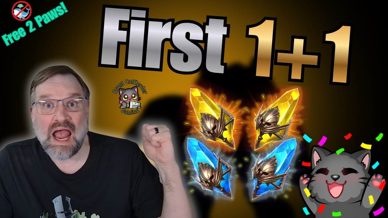 F2P My First 1+1: Amazing Aniversery Shard Pull Luck! - Raid Shadow Legends