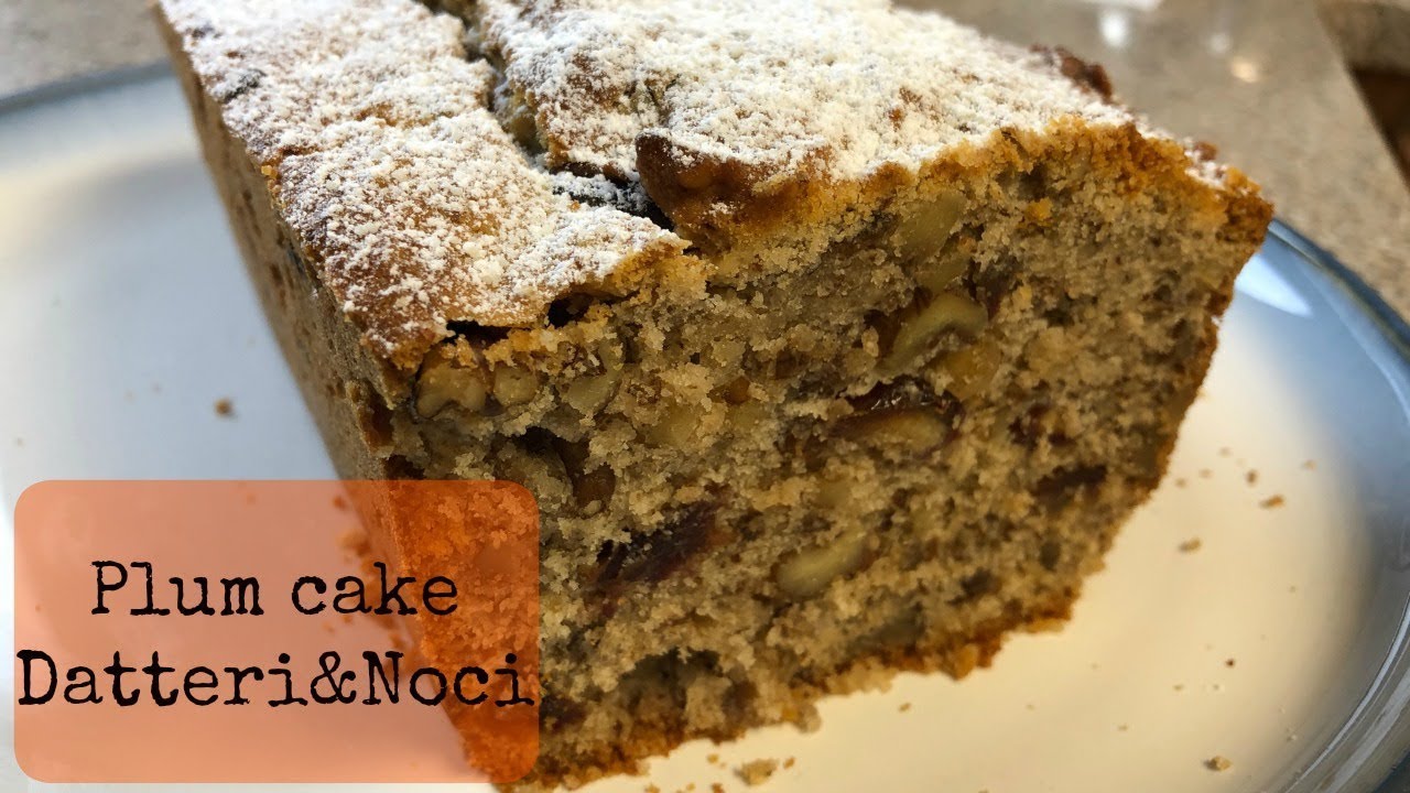 PlumCake Datteri e Noci