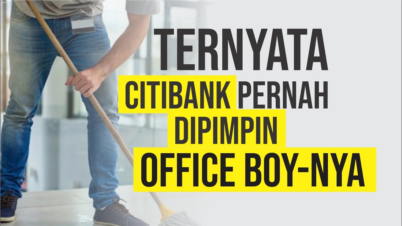 Seorang Office Boy Jadi Vice President | Kisah Inspiratif