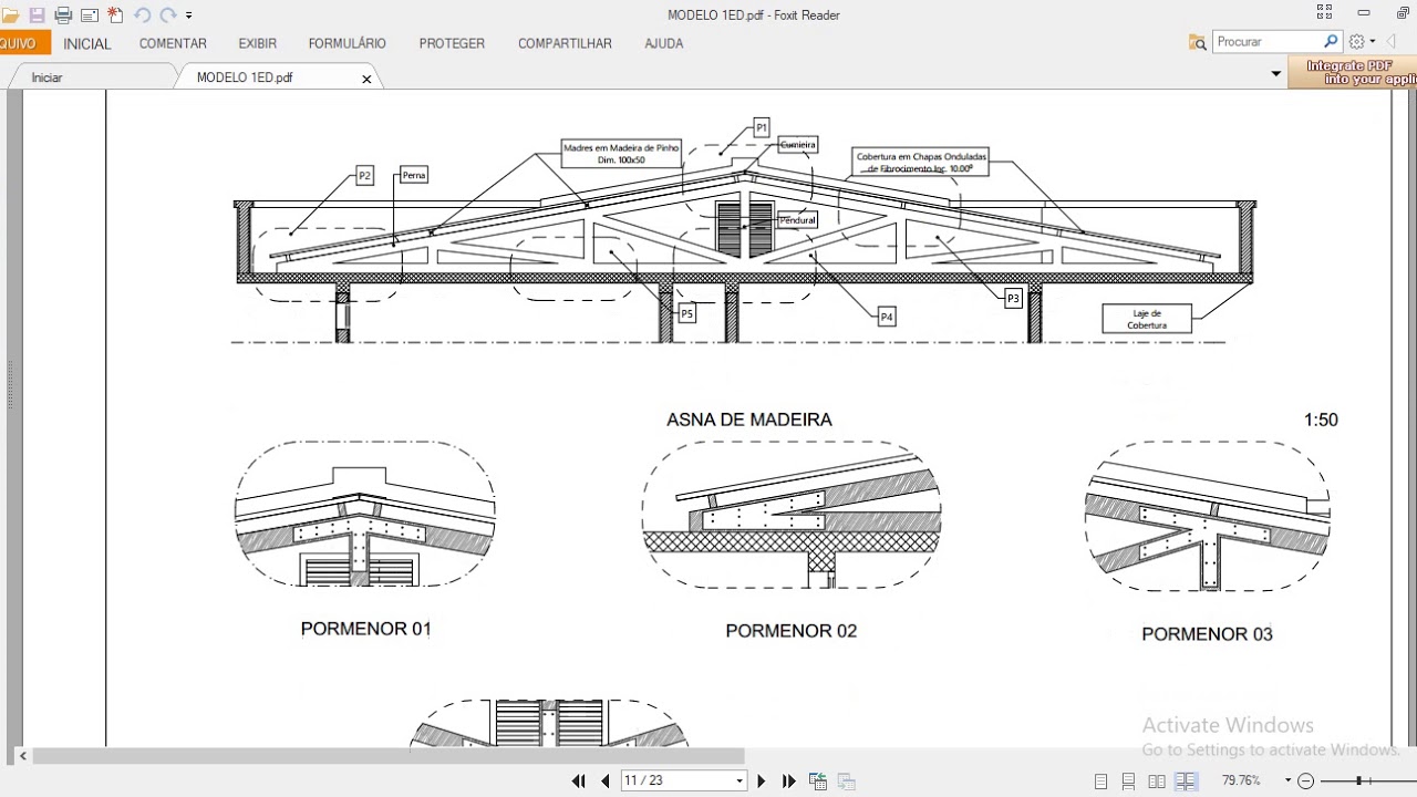 ARCHICAD - Projecto Executivo Completo [Peças desenhadas] (Apresentação - 01) 