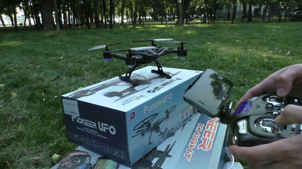 Полный тестдрайв дрона JXD 509W FPV WIFI OUTDOOR