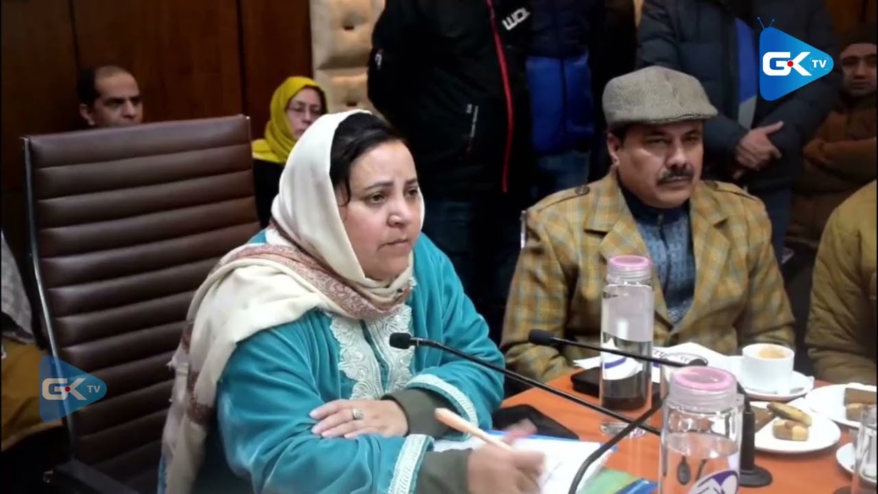 Sakina Itoo reviews functioning of Jammu and Kashmir health department