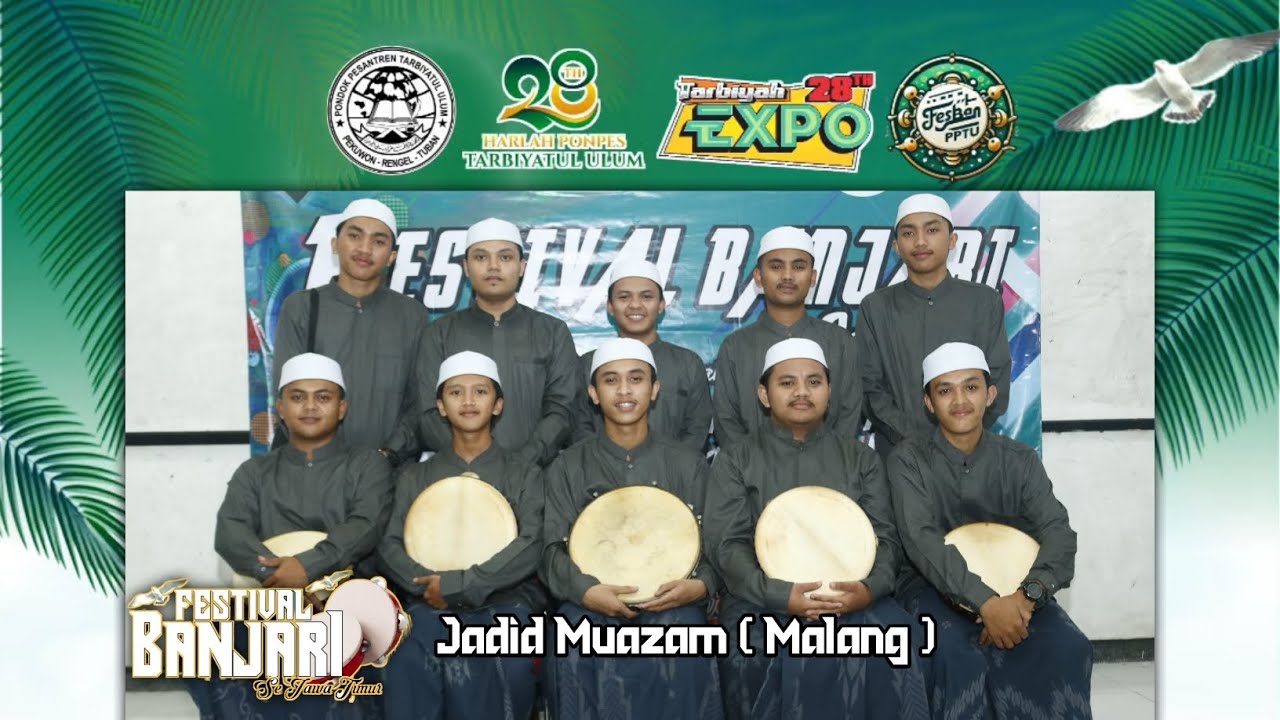Terbaik 1 | Jadid Muazzam | Festival Banjari Se Jawa Timur Ponpes Tarbiyatul Ulum Pekuwon