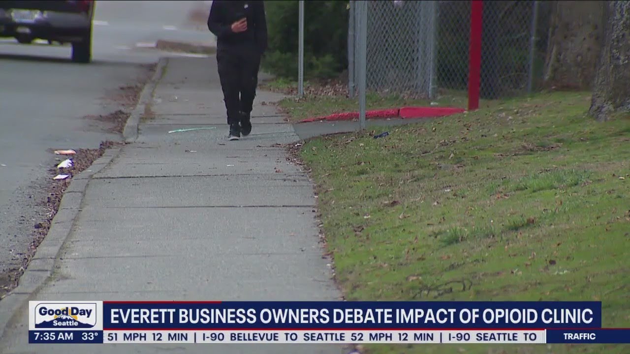 Everett business owners debate impact of opioid clinic | FOX 13 Seattle