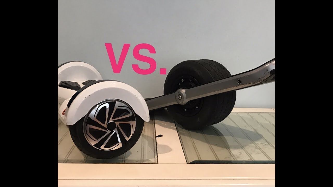 Bluetooth hoverboard vs. one wheel hoverboard