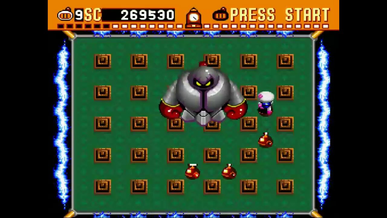 Super Bomberman - All Bosses