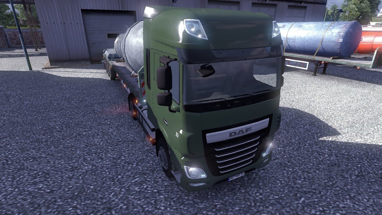 Euro Truck Simulator 2 обзор мода ( Новый AI трафик ) Реальные пробки!