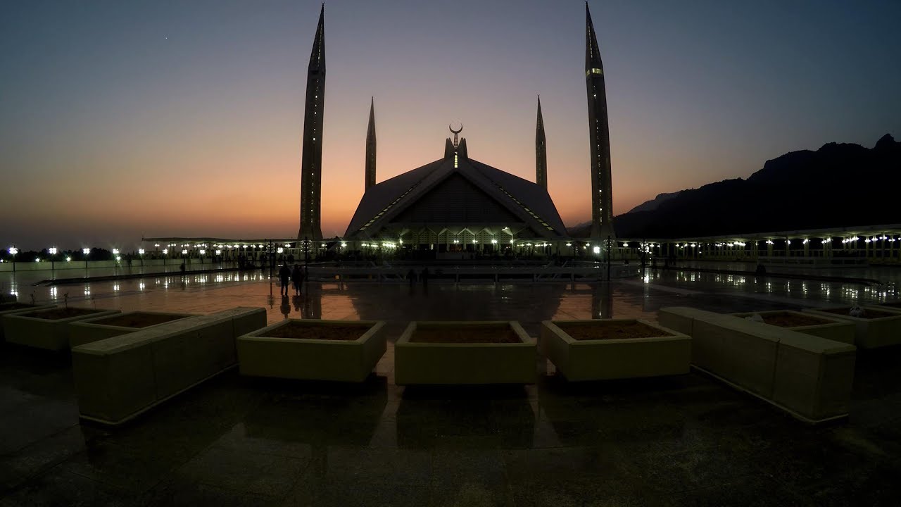 Faisal Masjid Islamabad 4K -Most Beautiful Azan
