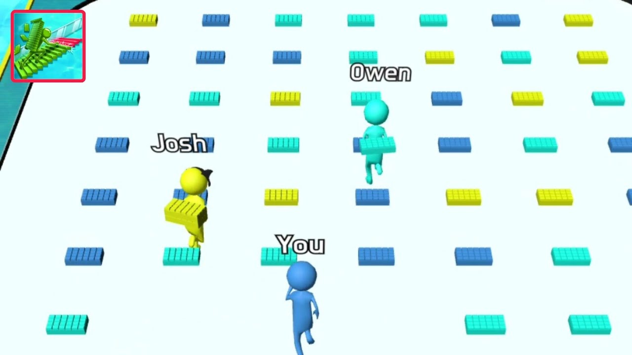 Stair Race 3D Max Level Gameplay Part 1