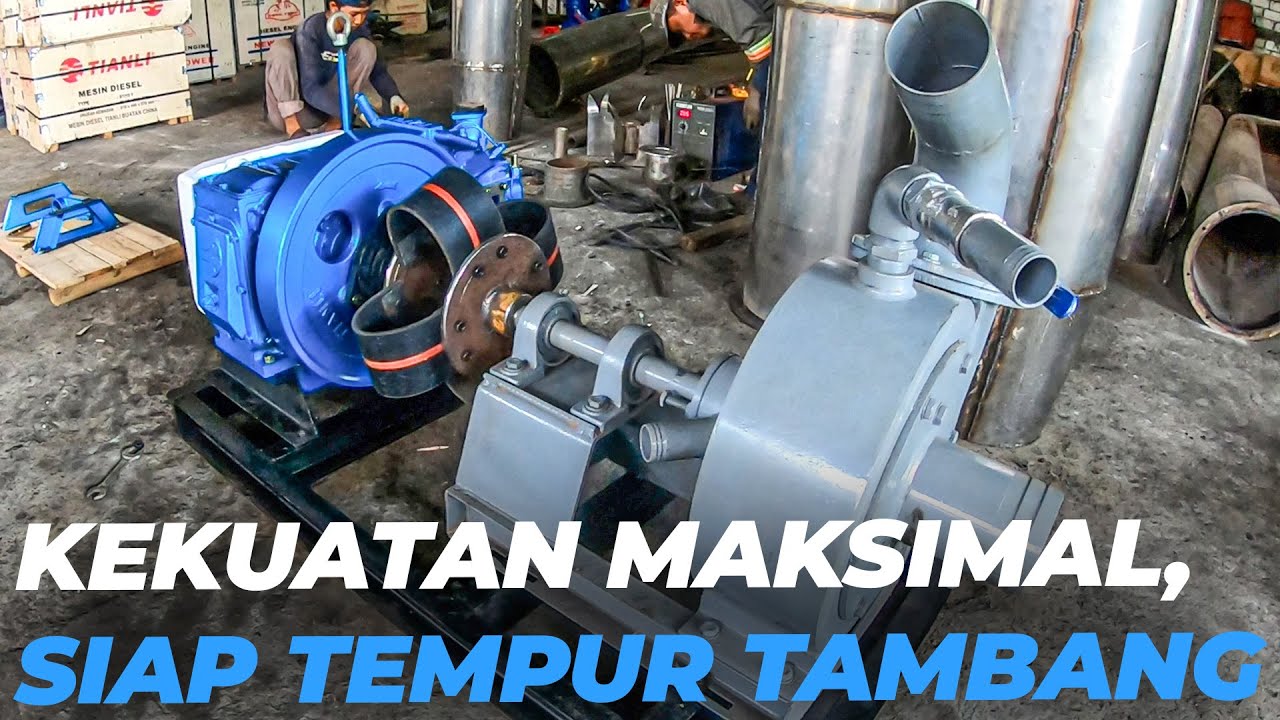 Pompa Tambang 4 Inch – Tenaga 24 PK untuk Kerja Berat tanpa Henti