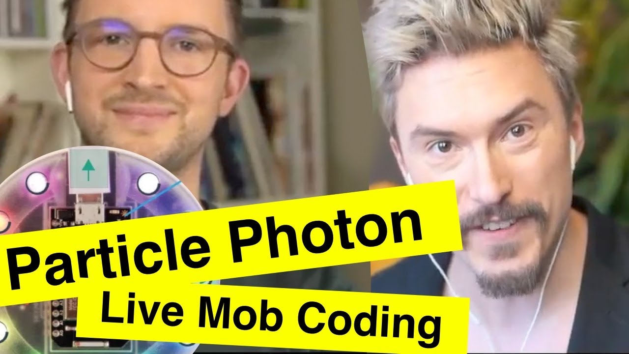 Trying Particle Photon for the first time (Live Mob Programming)
