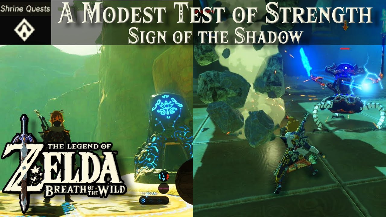 Sign of the Shadow Shrine Quest, Sasa Kai Shrine | The Legend of Zelda, BOTW Tutorial