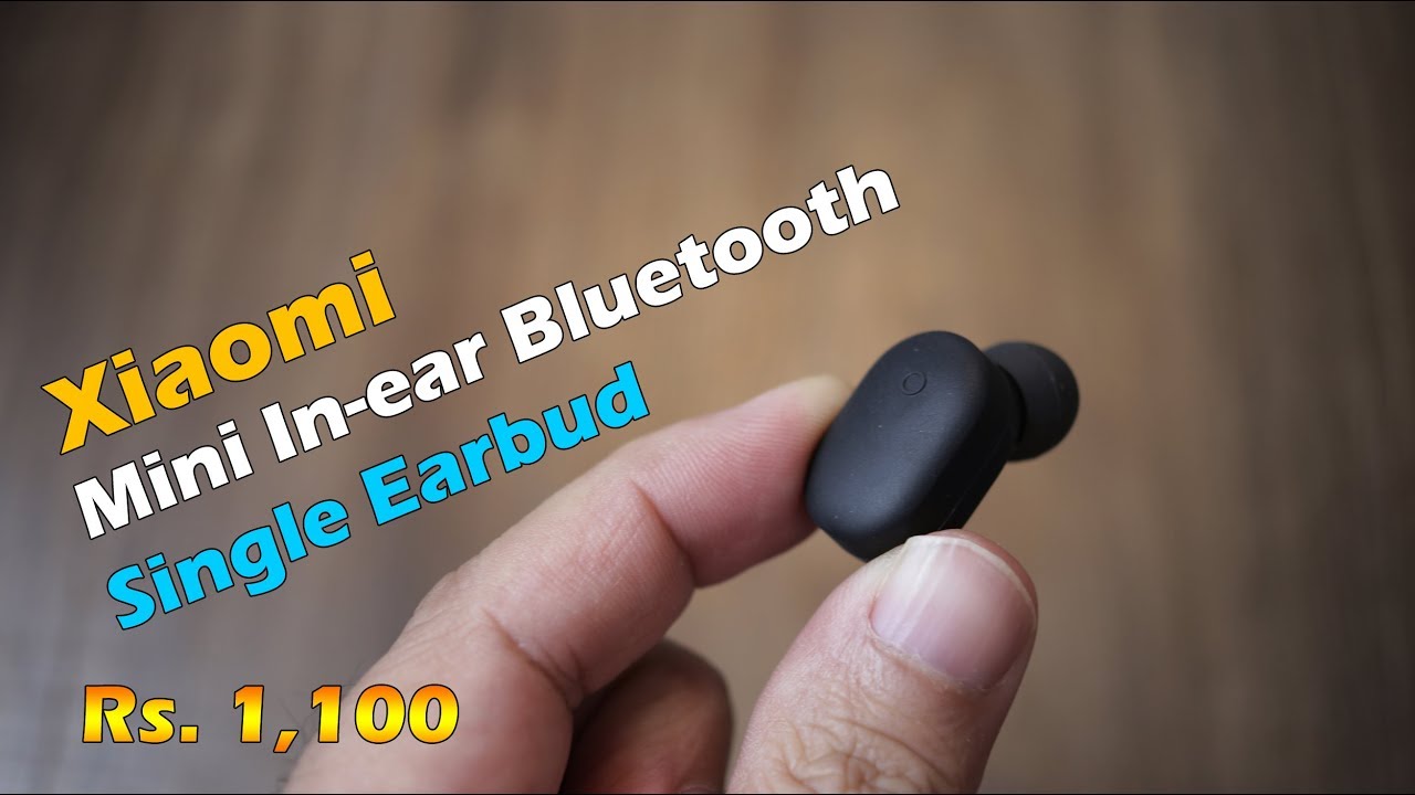 Xiaomi Mini In-ear Bluetooth Single Earbud review - Model LYEJ05LM,  for hands free calling