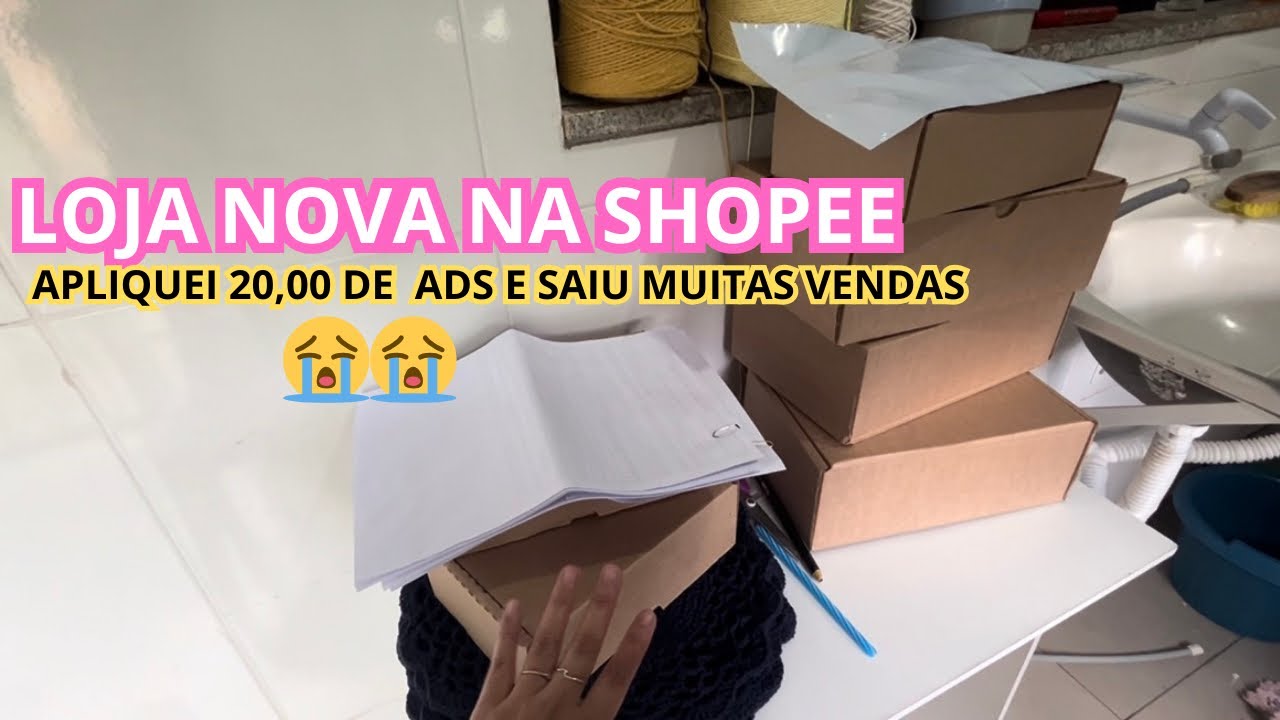 SEGREDO QUE NENHUM VENDEDOR DA SHOPEE TE CONTA | VLOG, PRODUÇÃO  