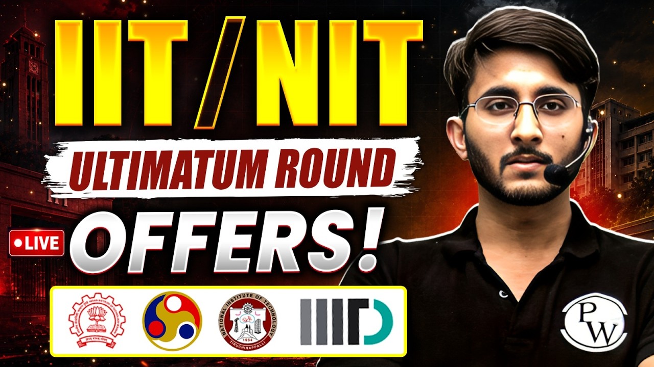 IIT COAP Round 9 | CCMT Offer | Best Selection | LIVE Counselling | Low GATE Score Still Hope?