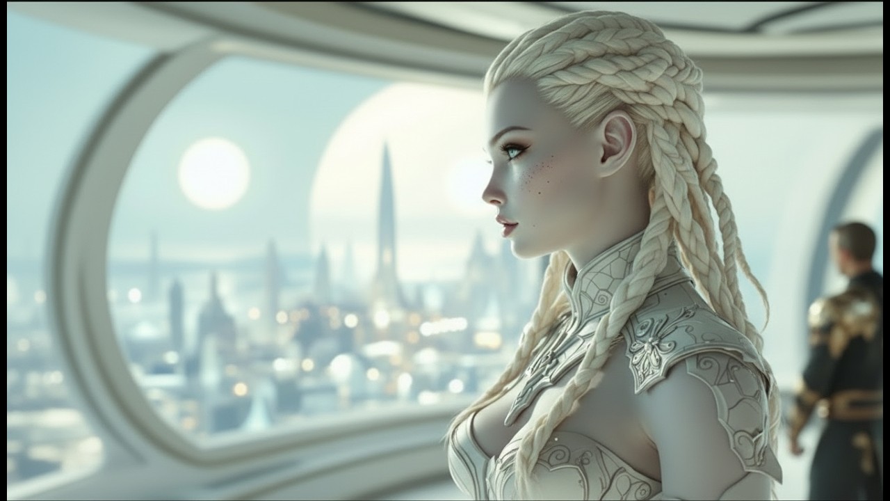 She Whispered to a Human Before Leaving the Galaxy