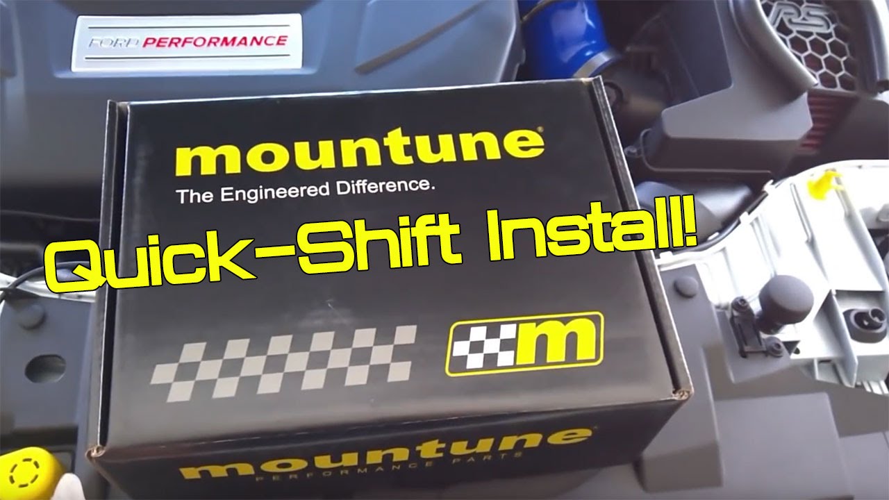 2016 Ford Focus RS mountune QuickShift install!