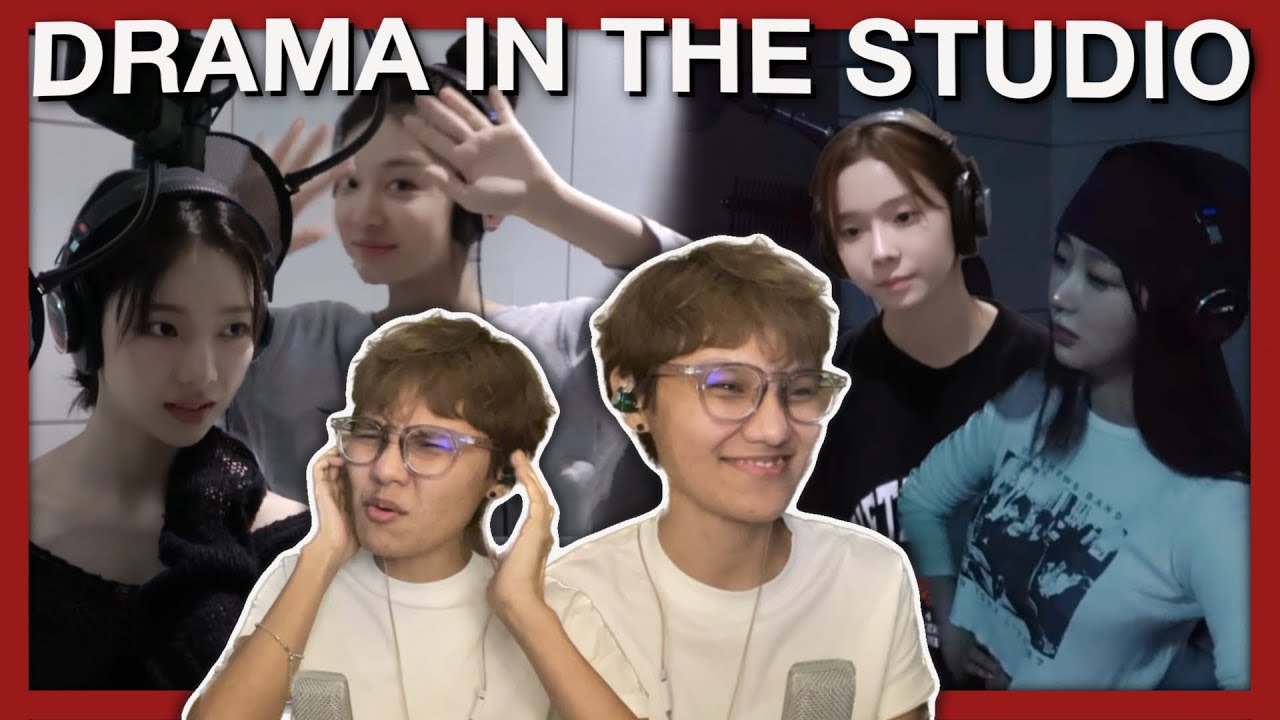 aespa 'Drama' Recording Behind The Scenes Reaction 🫢😫