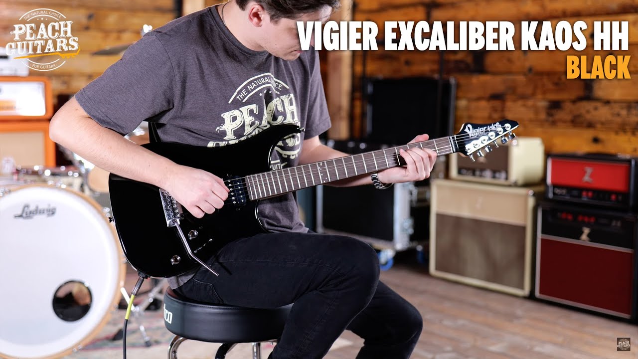 No Talking...Just Tones | Vigier Excalibur Kaos HH Black