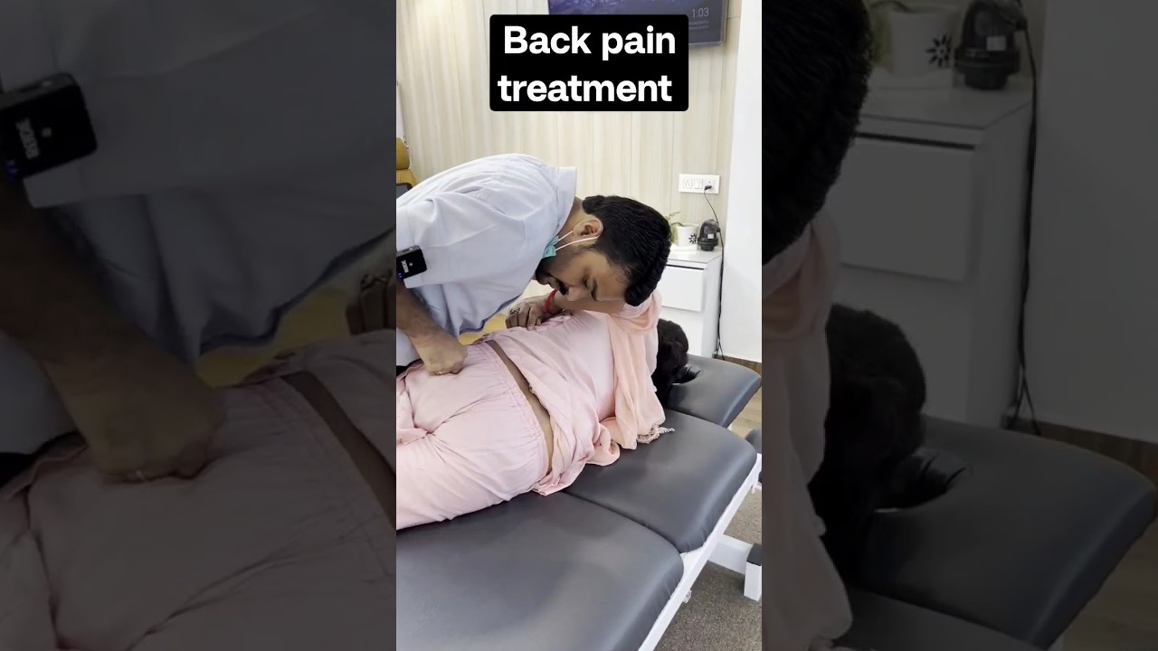 back pain treatment #shortfeed #shortsfeed