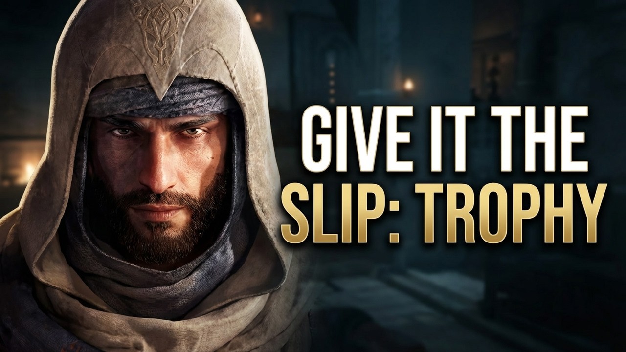 Give it the slip trophy - Assassin's Creed Mirage