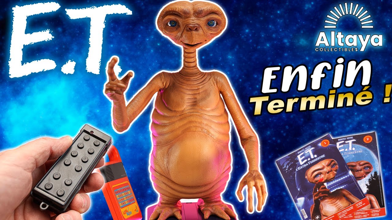 E.T. L'Extra Terrestre de Altaya ENFIN Termin&eacute; apr&egrave;s Deux ans de Patience Et Il est INCROYABLE !