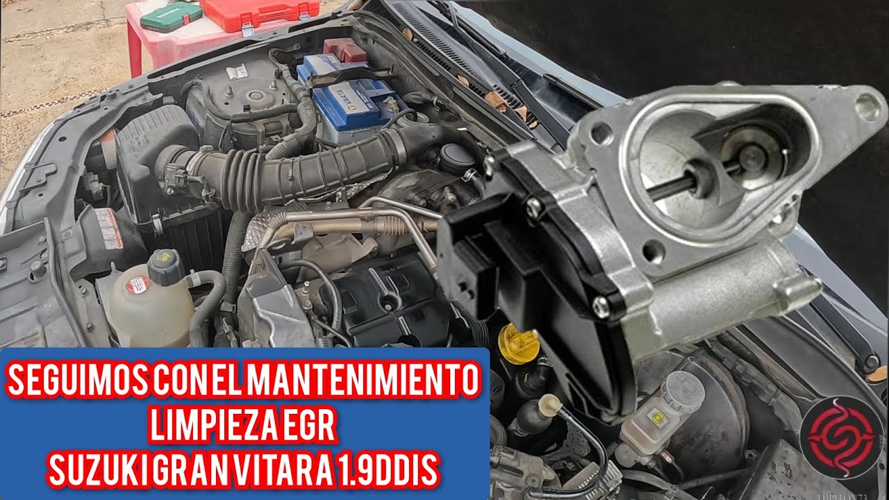 Seguimos Con El Mantenimiento Limpieza EGR Suzuki Gran Vitara1.9DDiS 129Cv#suzukigranvitara#mecanica