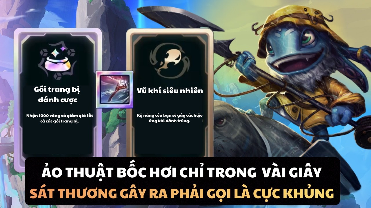 VÕ ĐÀI: SÁT THƯƠNG CỰC ẢO KHI BUILD ĐỒ CHUẨN DÀNH CHO FIZZ!!!