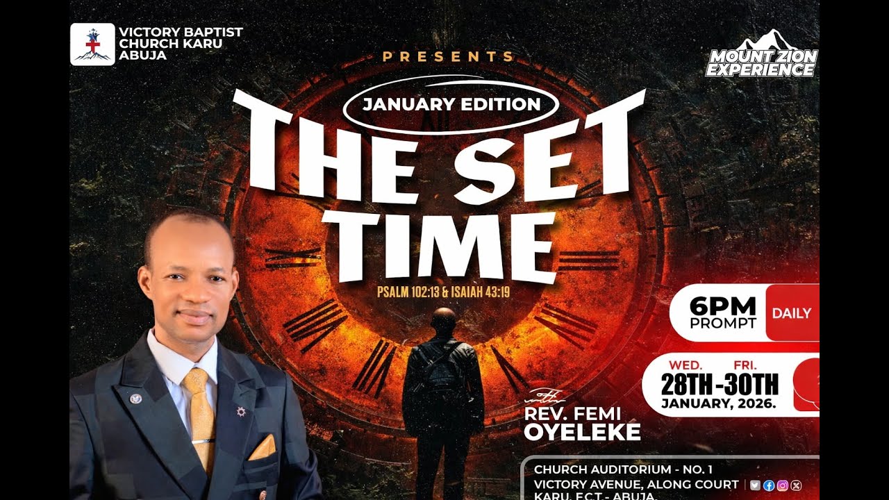 MZE January Edition || THE SET TIME || Day 2 - Thurs.29.01.2026