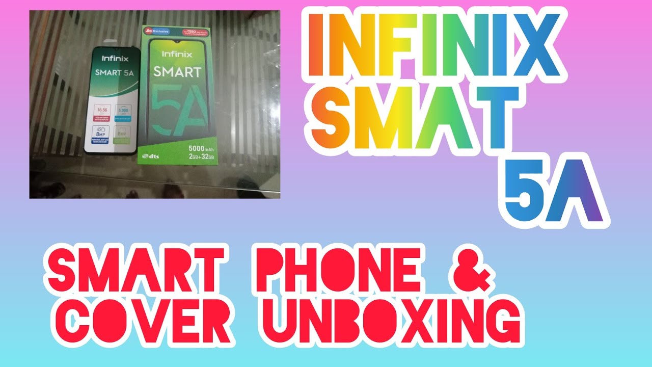Infinix SMART 5A Phone & Cover unboxing || MM VLOG || #mmvlog #unboxing