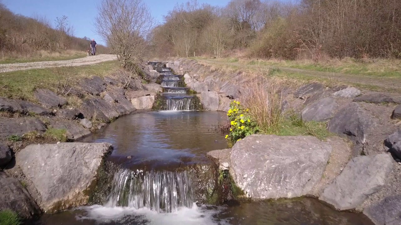 Taff Bargoed Park drone footage