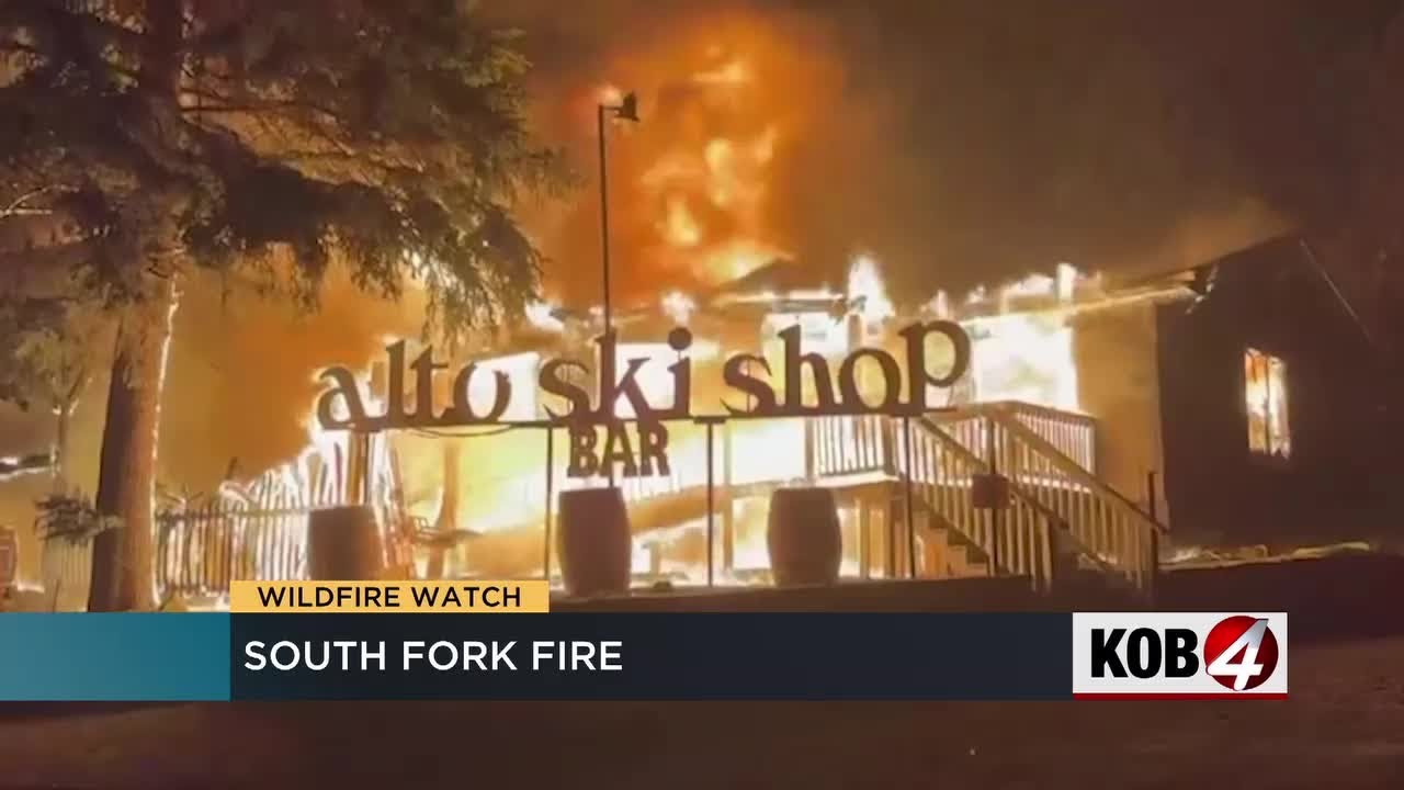 South Fork and Salt Fires in New Mexico: Mid-Wednesday Update