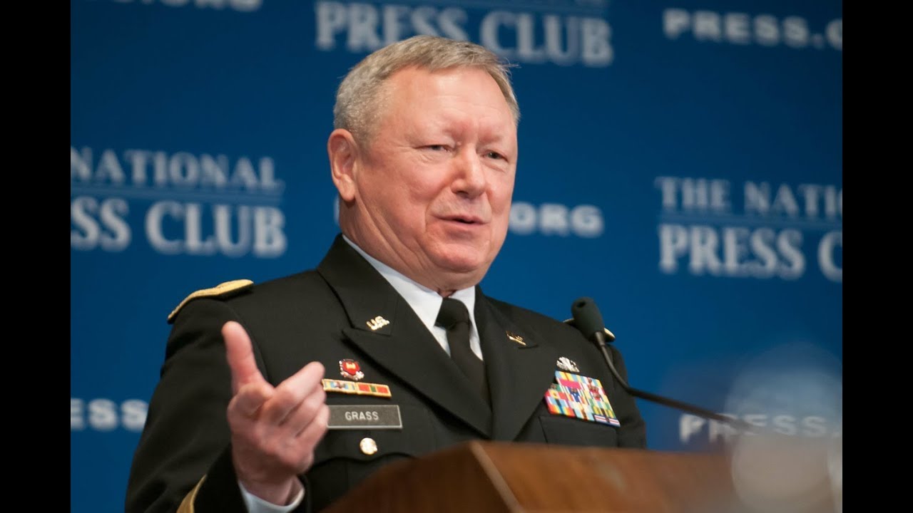 Frank Grass, Chief of The National Guard Bureau, speaks at The National Press Club - Jan. 9, 2014