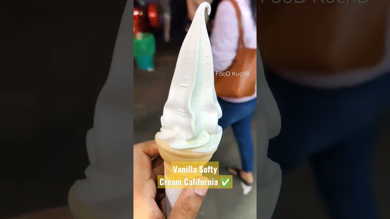 Cream California | Must Visit | Pune | Vanilla Softy #shorts #icecream