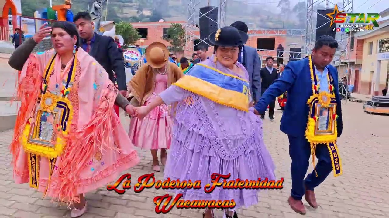 La Poderosa Fraternidad Waca wacas Prov. Muñecas Titicachi ( parte 2)