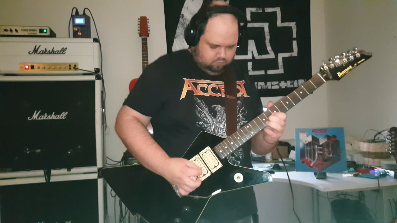 Accept - Metal Heart guitar cover