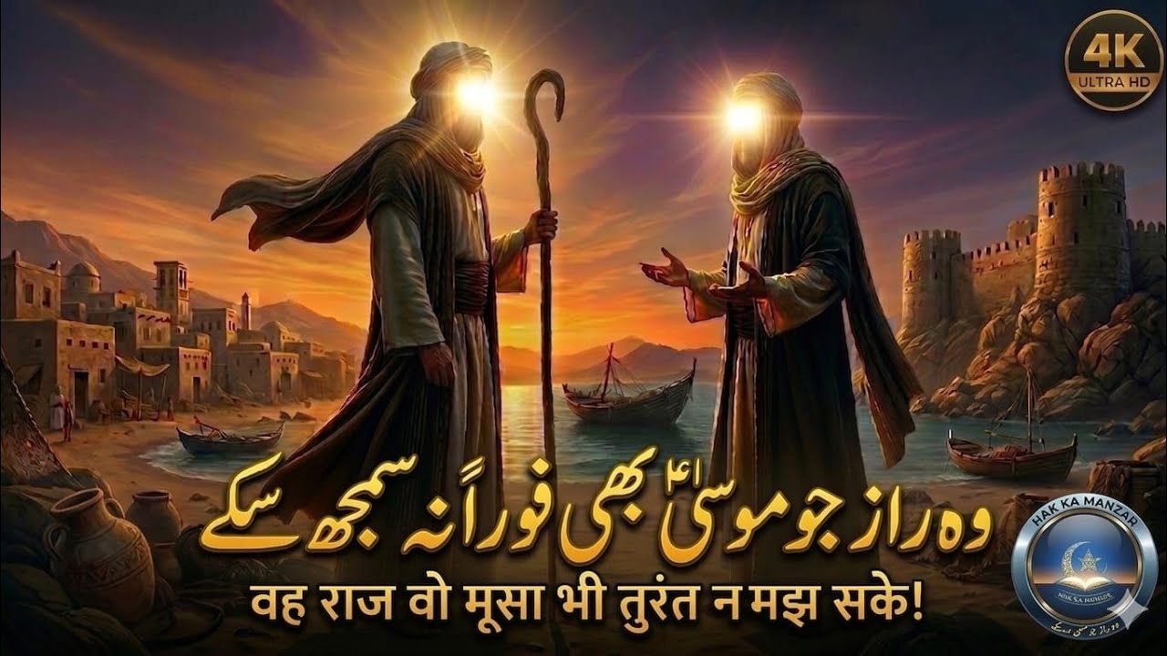Jab Allah ne apne Nabi ko Hairan kar diya! Musa (AS) aur Khizr (AS) ka Sab se Bara Sabaq