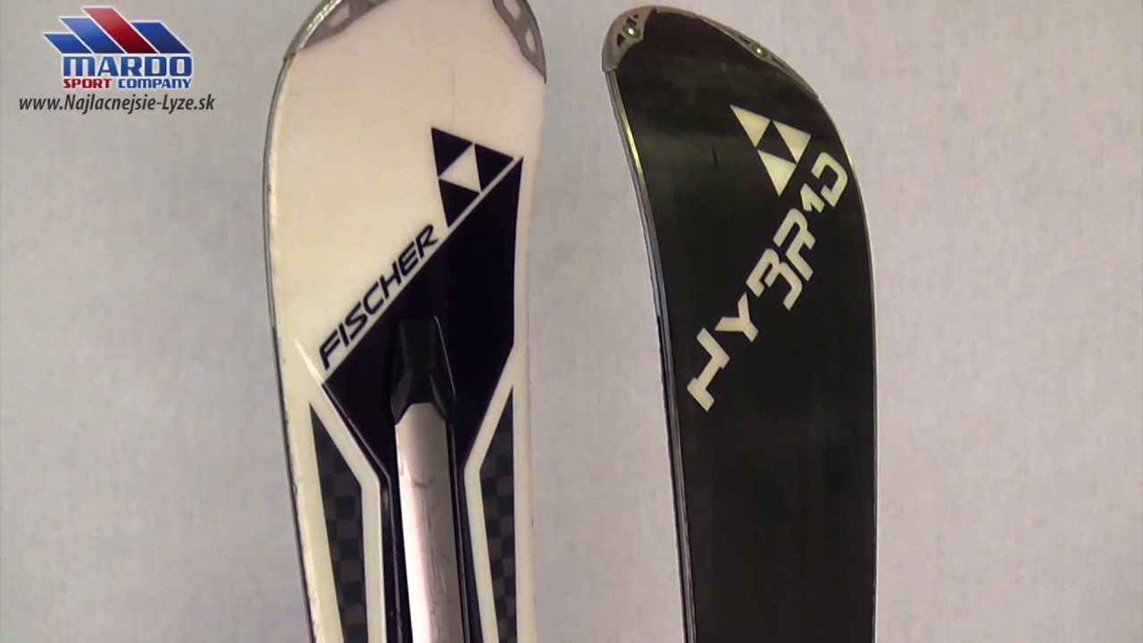 lyze FISCHER HYBRID 7.0 C-line, CARBON line, RACETRACK + Fischer Z13 black/white