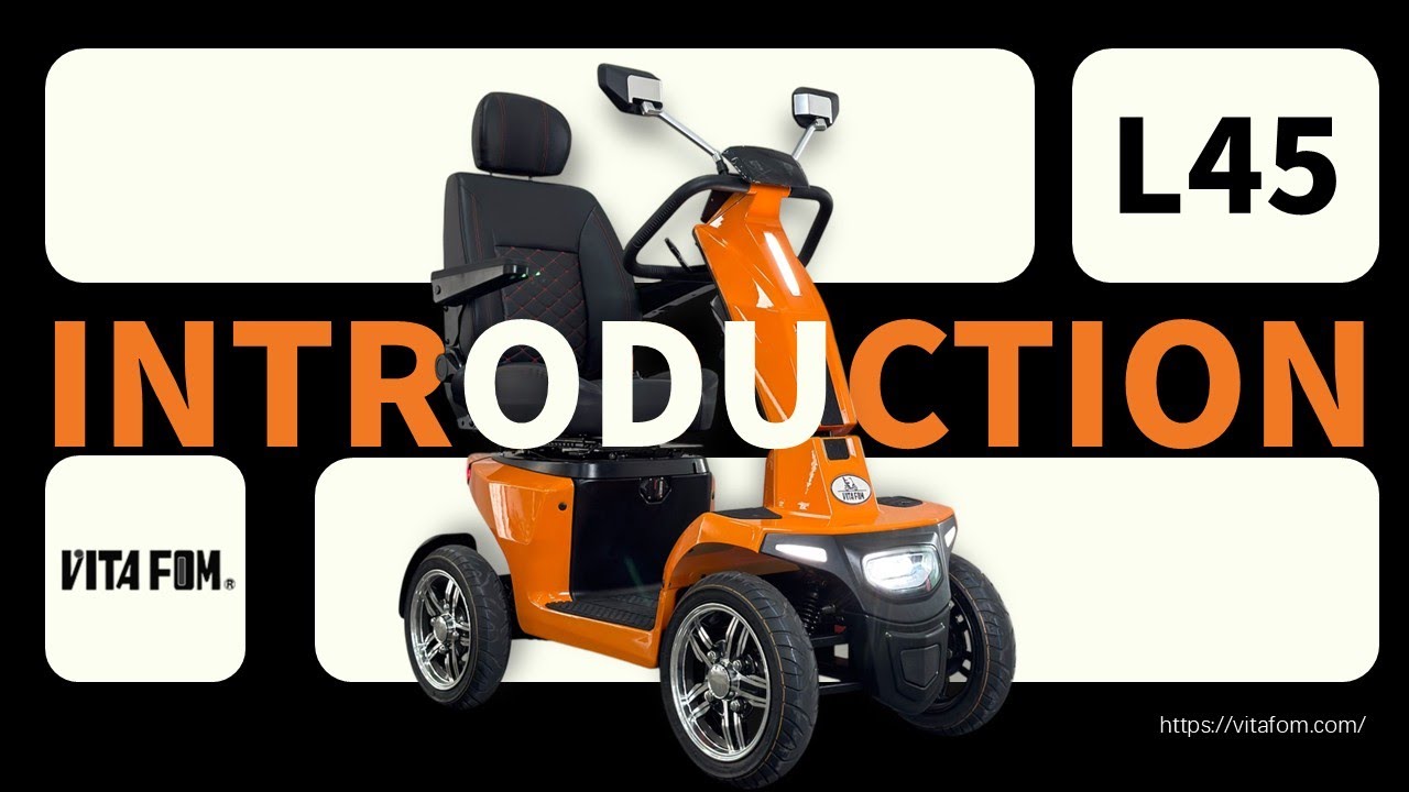 L45 Heavy Duty Mobility Scooter Introduction