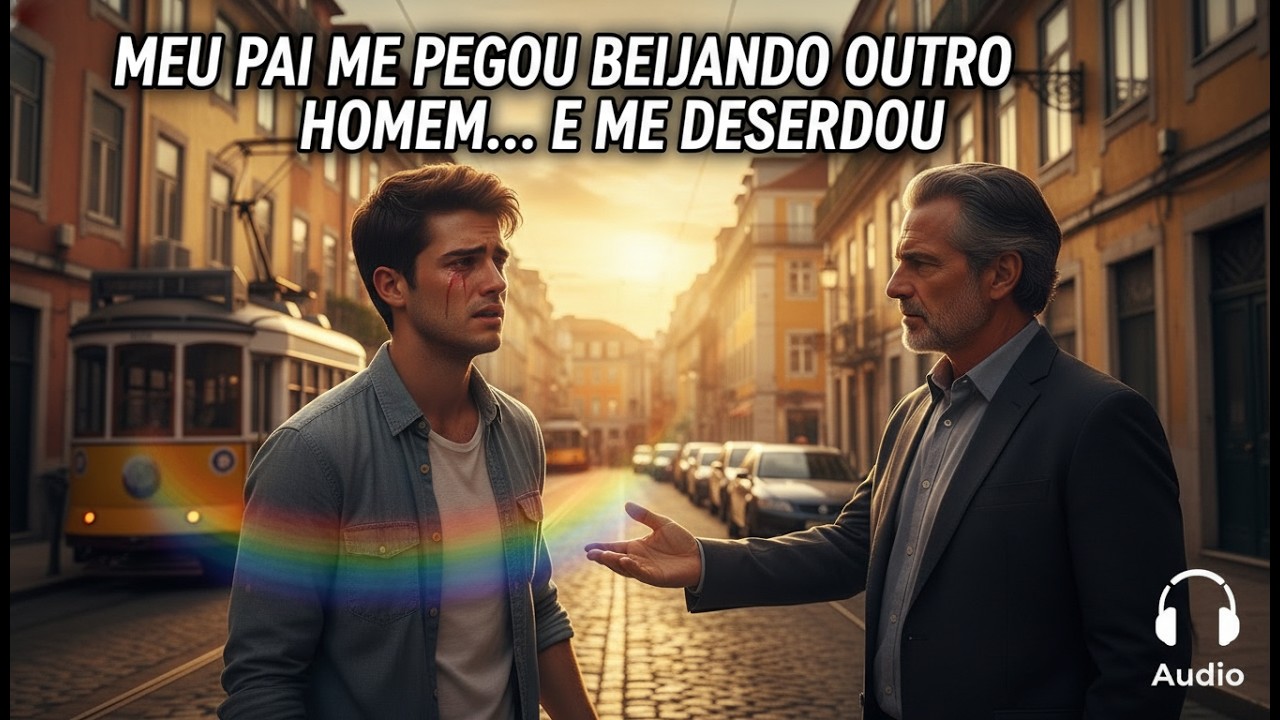 Meu Pai Me Pegou Beijando Outro Homem... E Me Deserdou: João acordou sobressaltado com o som da...