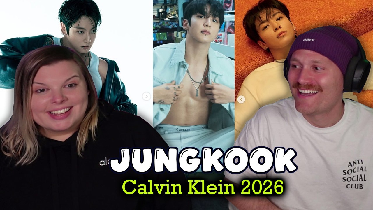 Jung Kook Calvin Klein Spring 2026 Campaign + BEHINDS + PHOTOS | Reaction
