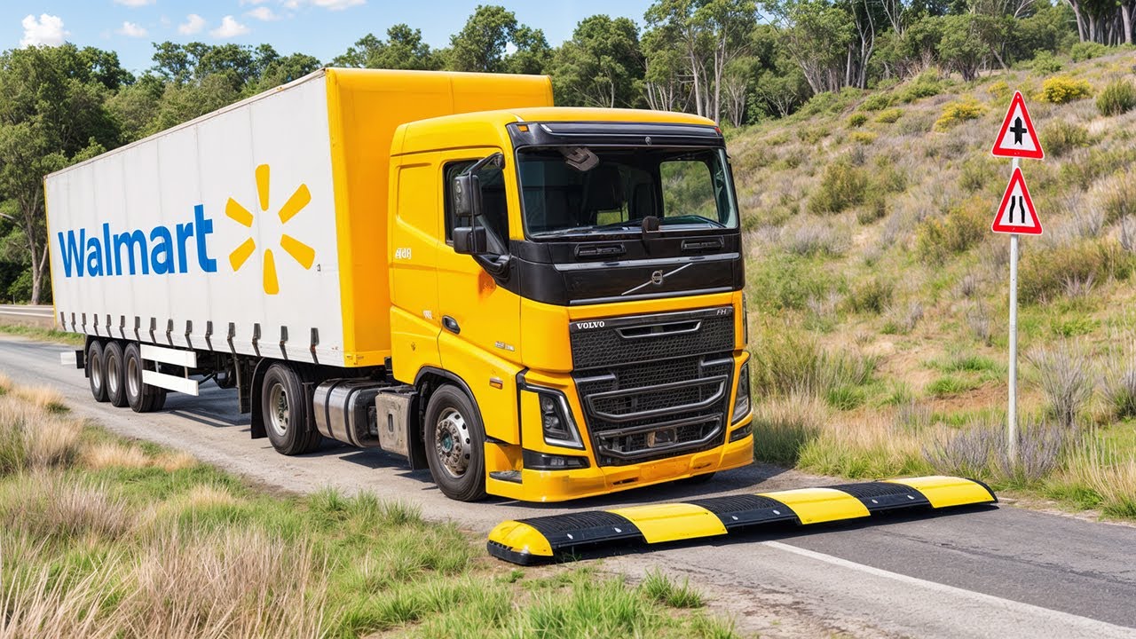 Trucks vs Speed Bumps SPECIAL #4 | BeamNGDrive | TBNG-Speed-Bump-Dio 