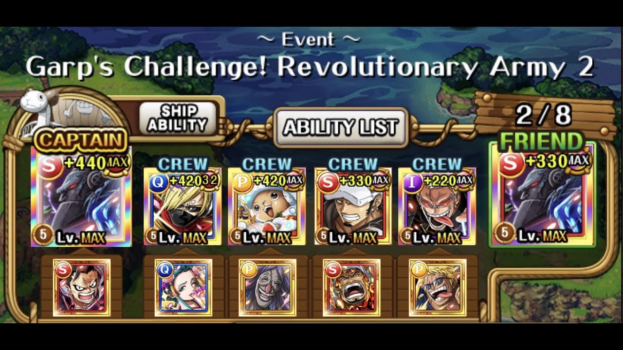 OPTC Revolutionary 2 - Bullet team with Merry Go
